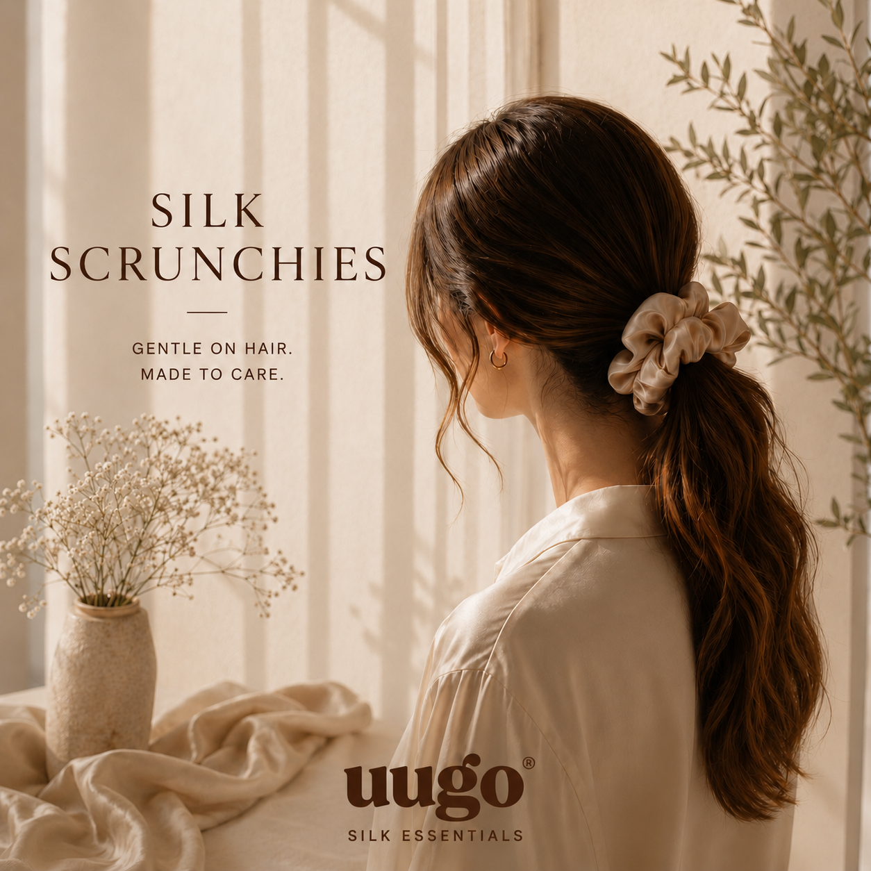 Silk Scrunchies