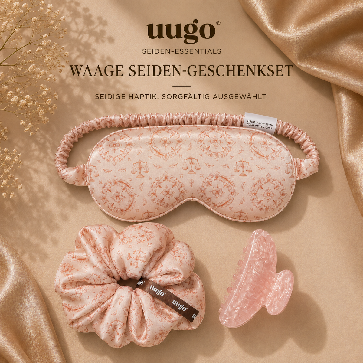 Waage Seiden-Geschenkset