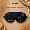 Skorpion Seiden-Schlafmaske
