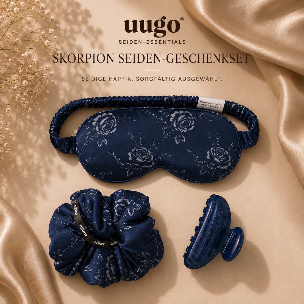 Skorpion Seiden-Geschenkset